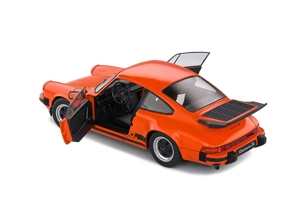 ソリド 1/18 ポルシェ911カレラ3.0 オレンジ SOLIDO 1/18 ポルシェ 911(930) 3.0 カレラ オレンジ | ホビー